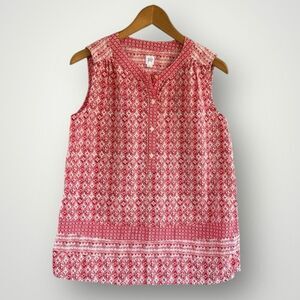 🎉5 for $45     🎉Gap Sleeveless Top Blouse Shirt Size S